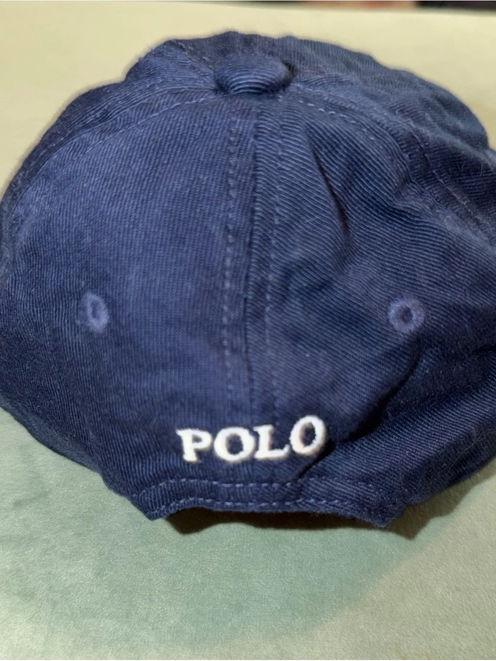 Ralph Lauren Blue Polo Bear Baby Cap Hat